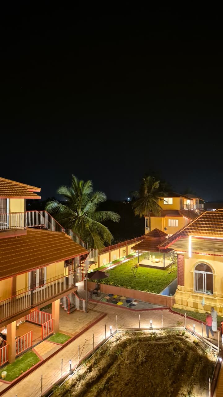 Night view of the Prayer Centre